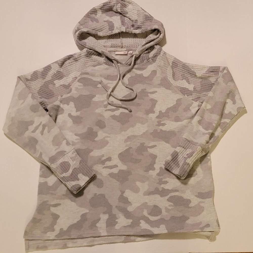 SO Gray Camo Hoodie, Size S